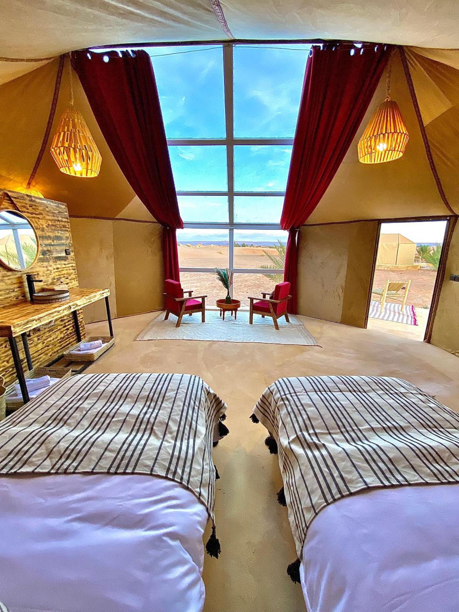 Sky View Camp Hotel Merzuga Kültér fotó